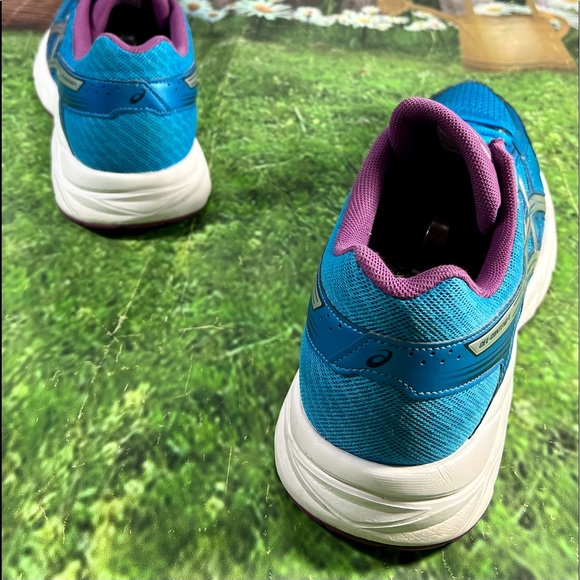 ASICS Gel Contend 4 Size 11 Womens Running Athletic Shoes Blue T765N - Picture 3 of 12
